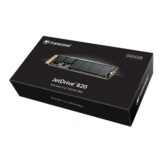 960GB Transcend JetDrive 820 PCIe Gen 3 x2 SSD for Select MacBook