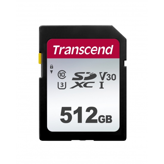 512GB Transcend 300S SDXC UHS-I U3 V30 SD Memory Card