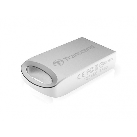 32GB Transcend Jetflash 510S Luxury USB Flash Drive - Silver Edition