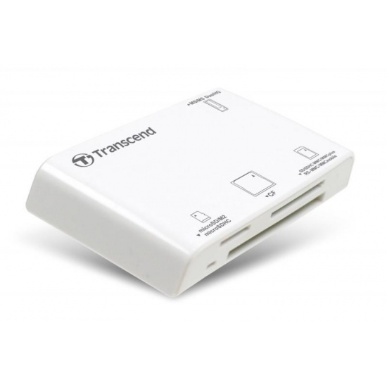 Allin1 Transcend Multi Card Reader USB2.0 RDP8 White