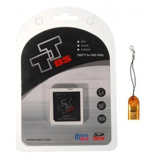 fårehyrde Forhandle hjerte TT DS Adapter for Nintendo DS/DS Lite (R4 / M3 compatible) incl. microSD  USB reader **DISCONTINUED**