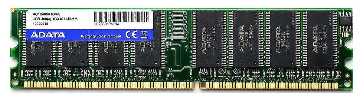 PC3200 RAM Memory Upgrade for The Abit A Series AN8 Fatal1ty 1GB DDR-400 