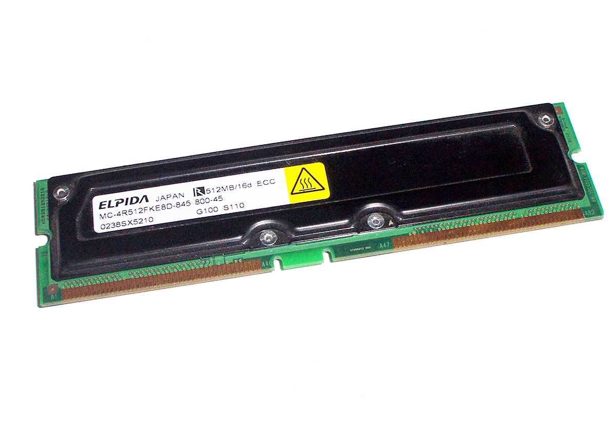 1GB 2X512MB RAM Memory for Gateway 700 Series 700SE Rambus RDRAM RIMM 184pin PC800 45ns 800MHz Black Diamond Memory Module Upgrade 