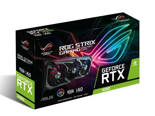ASUS ROG Strix NVIDIA GeForce RTX 3080 Gaming Graphics Card 10GB