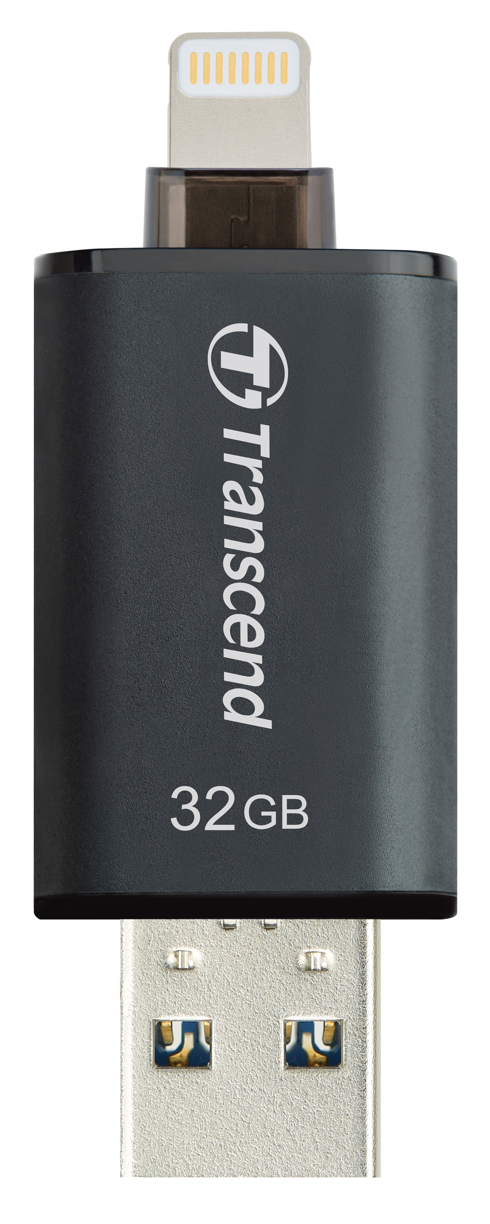 OTG Flash Drive for iOS Devices 128GB Transcend JetDrive Go 300K Black 