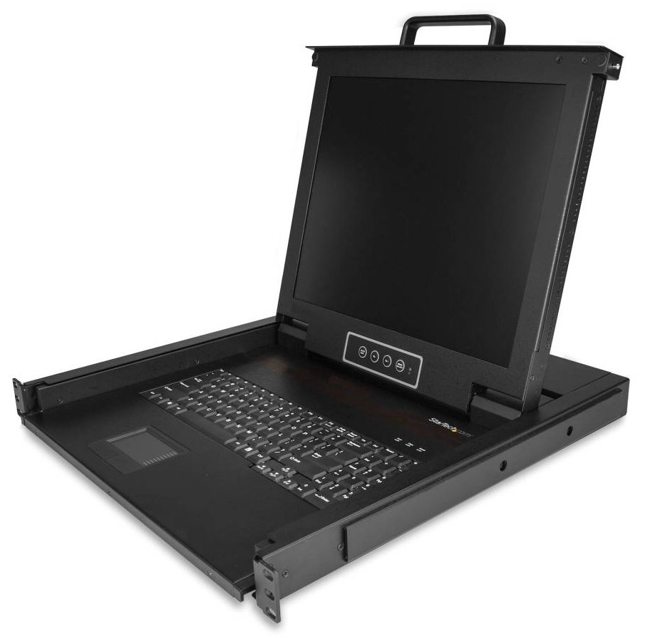 StarTech Single Port VGA KVM with 17 Inch LCD Monitor for Server ...