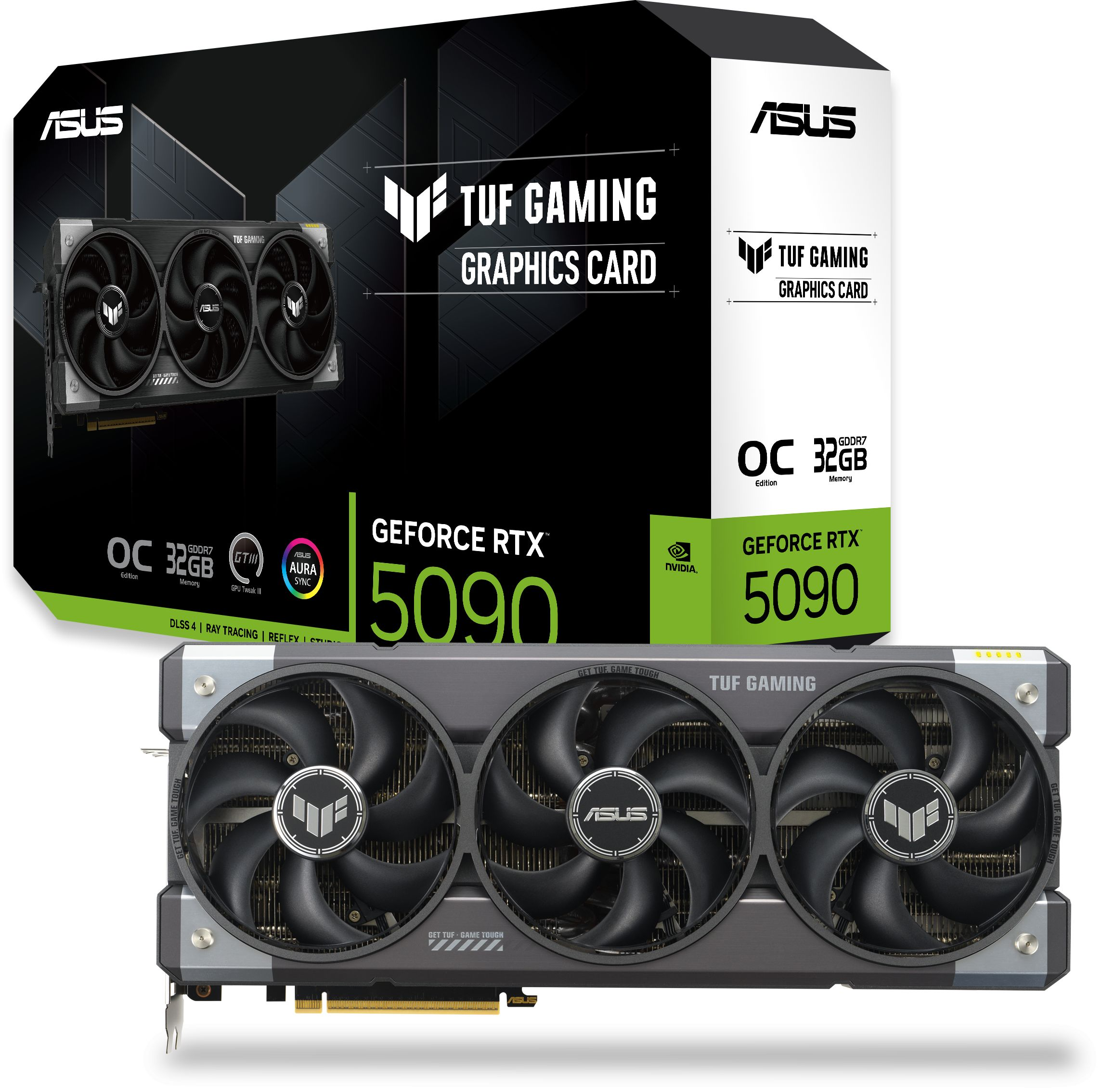 Asus TUF NVIDIA GeForce RTX 5090 32GB GDDR7 Gaming Graphics Card