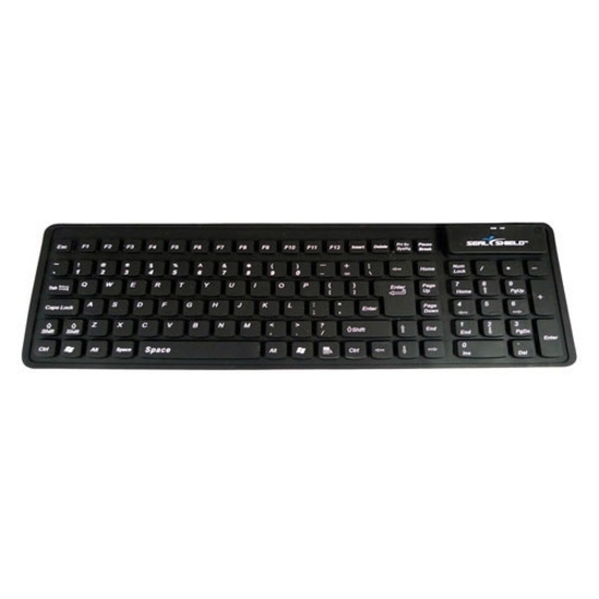 Seal Shield Seal Flex USB QWERTY Keyboard Black
