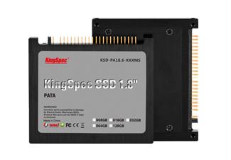 128GB KingSpec 1.8-inch PATA/IDE SSD Solid State Disk (MLC)