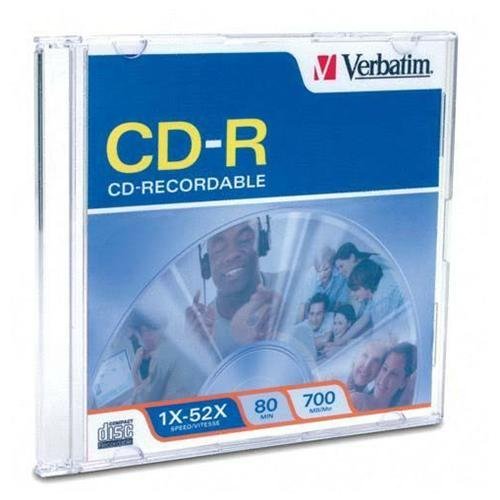 Verbatim CDR 700MB 52X 1Pack Jewel Case