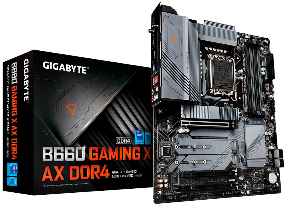 Gigabyte B660 Gaming X AX Intel B660 LGA 1700 ATX DDR4-SDRAM