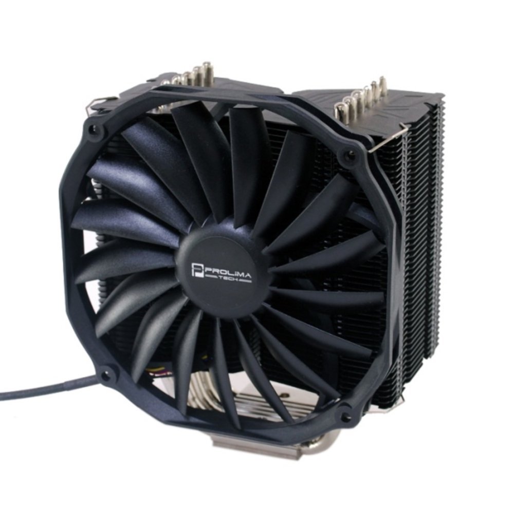 Prolimatech 140MM 1000RPM Ultra Sleek Vortex Case Fan - White