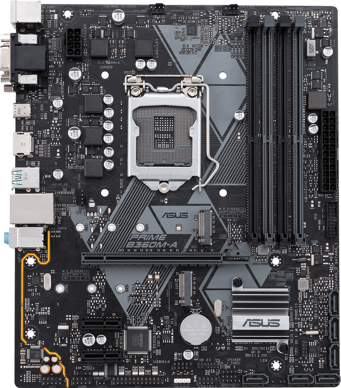Asus Intel B360 Micro ATX DDR4SDRAM Motherboard