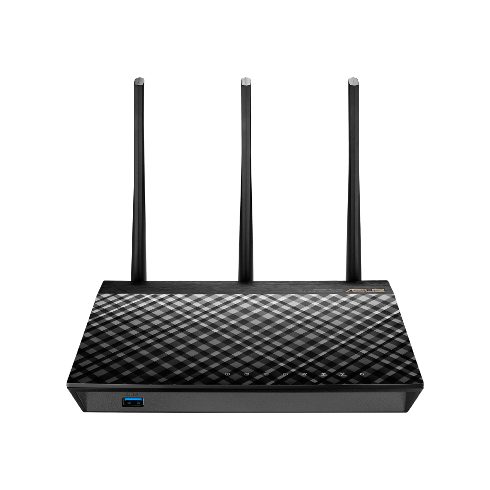 Asus Network RT-AC66U B1 802.11ac Dual-Band AC1750 Wireless Router