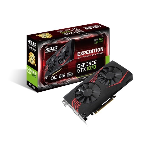 Asus Expedition GTX1070 OC 8GB DDR5 Graphics Card