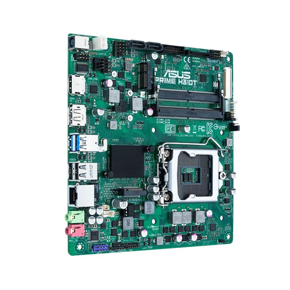 Asus 90mb0xb0 M0eaym Prime Intel H310 Mini Itx Ddr4 Sdram Motherboard