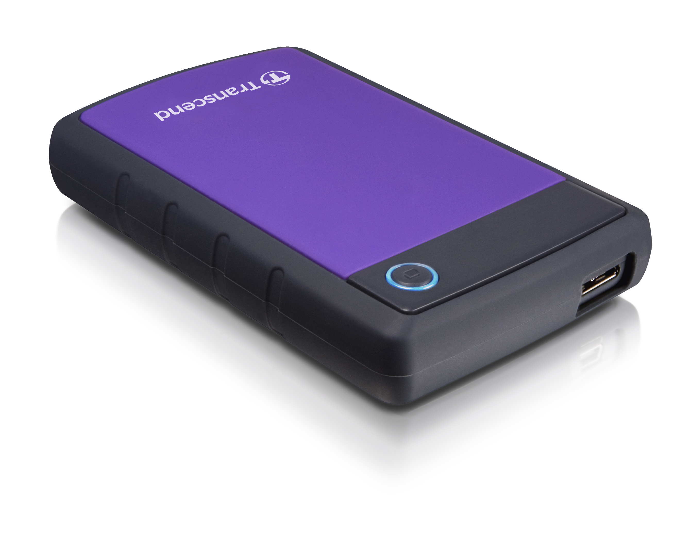 Transcend StoreJet 25H3 4TB External Hard Drive (Purple)