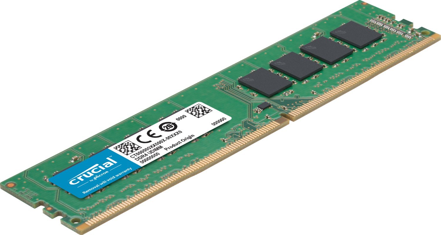 16GB Crucial DDR4 3200MHz PC4-25600 CL22 1.2V Memory Module