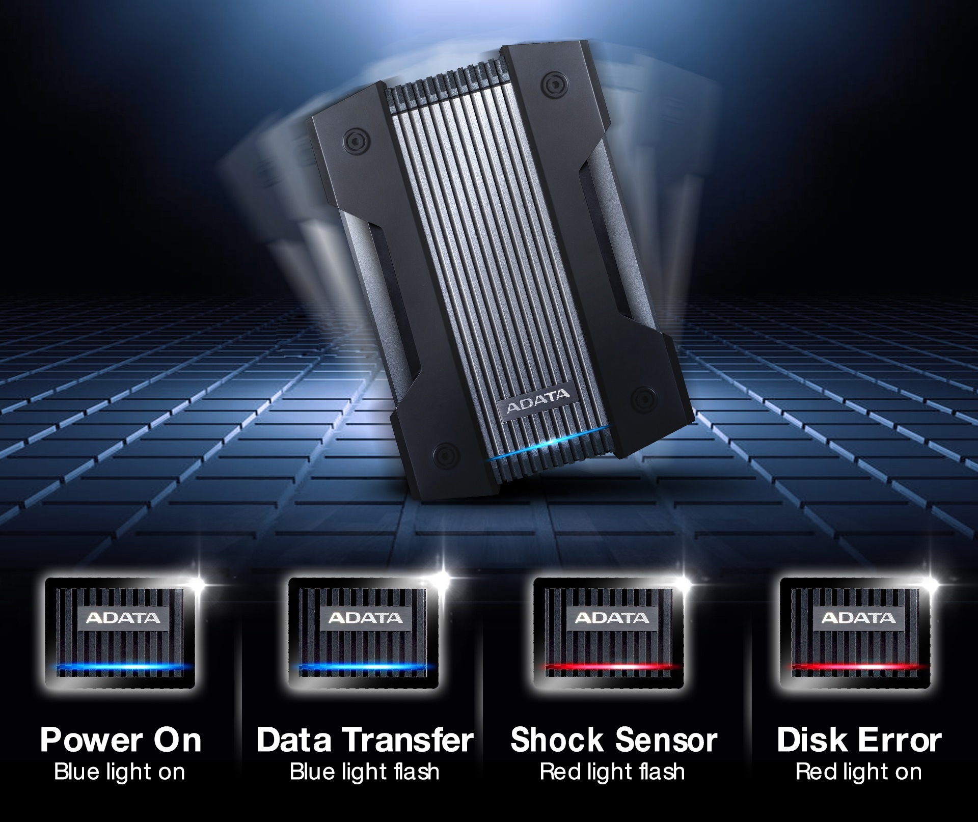5TB AData HD830 Extreme Durable USB3.1 Portable Hard Drive
