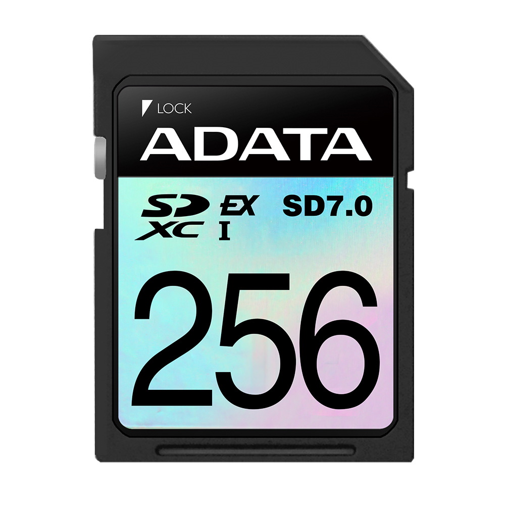 256GB AData Premier Extreme SD Express Card SDXC PCIe Gen3 UHSI U3 SD7.0