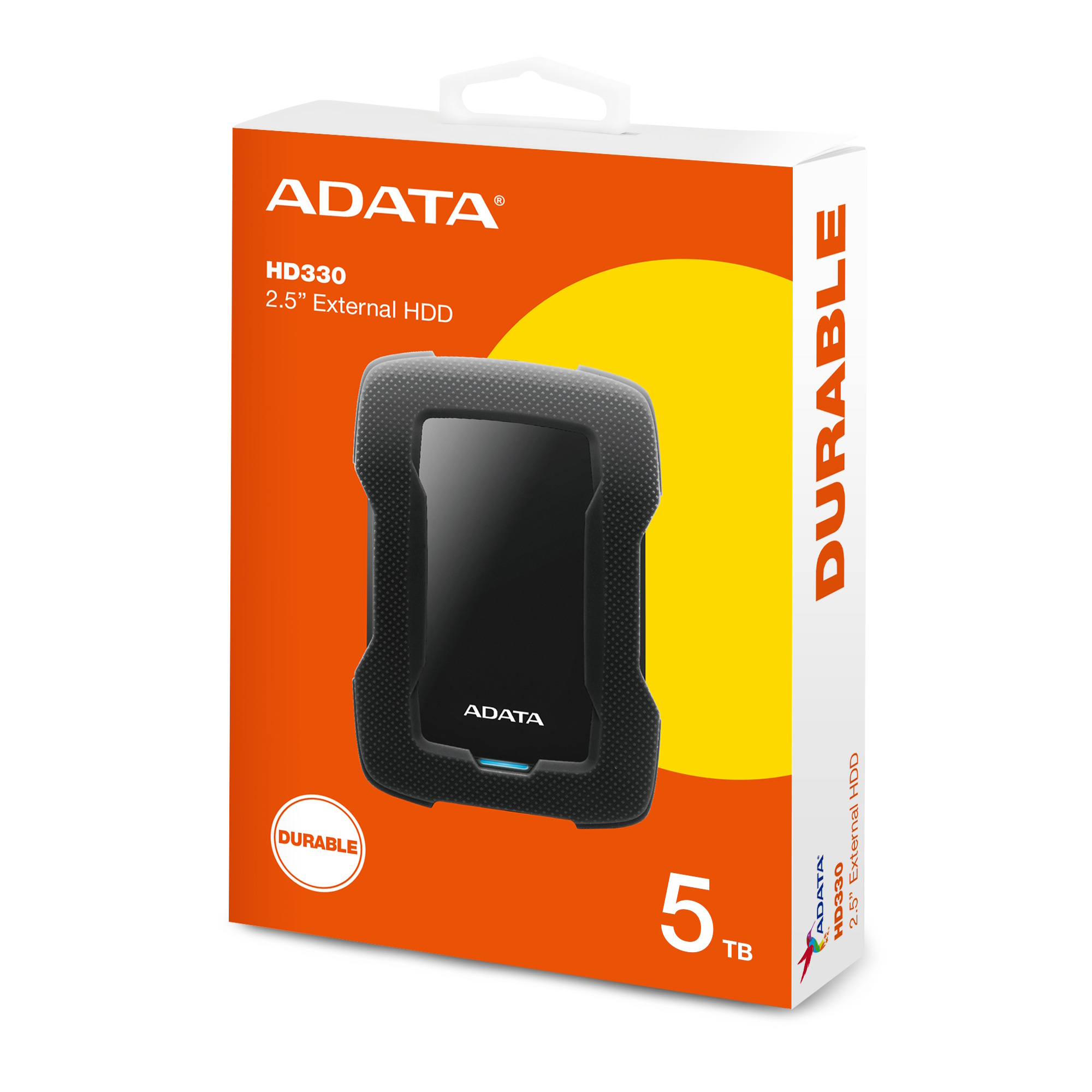 5TB AData Durable HD330 2.5-inch External Hard Disk Drive, USB3.2