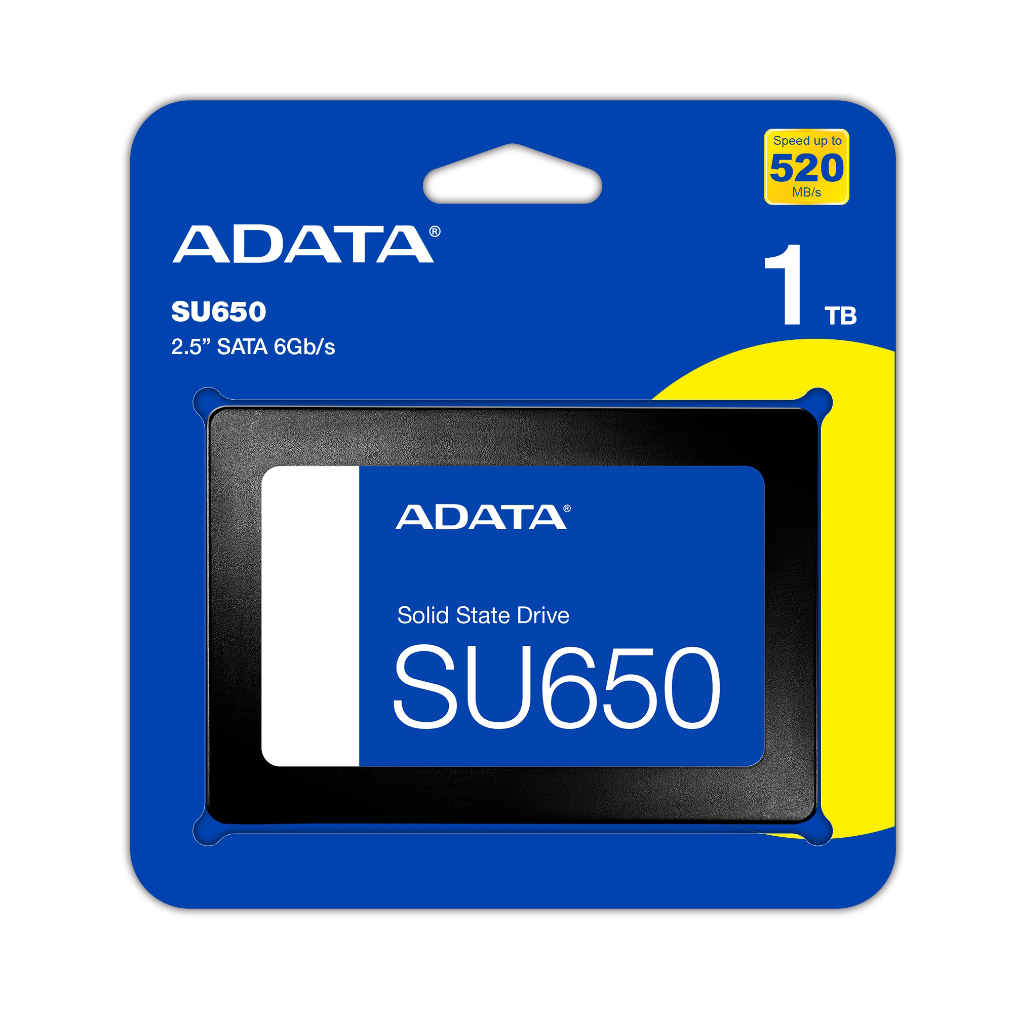 内蔵型SSD 1TB SATA SSD ADATA SU650 1TB AData SU650 2.5-inch SATA 6Gb/s SSD Solid State Disk 3D NAND