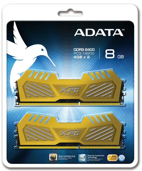 Xpg 8gb Ddr3 2400 8GB AData XPG V2 DDR3 PC3-19200 2400MHz Dual