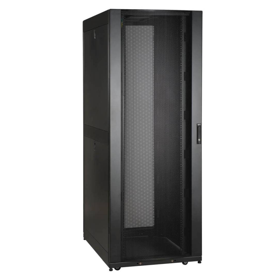 Server Racks Threaded Hole Tripp Lite 42U Rack Enclosure Server Cabinet - Threaded 10-32 Mounted ...
