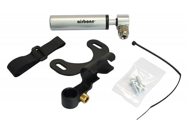 Pompa Per Bici Airbone ZT702 Supernova - Compatta 9.9cm, Per Valvole Schrader E Presta