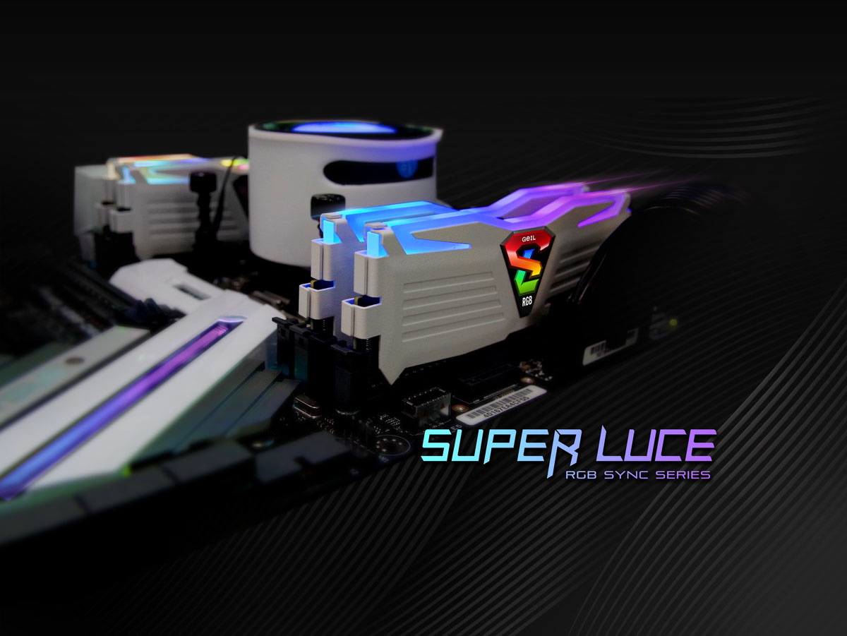 Super Luce Aura Sync Rgb Ram 16GB GeIL Super Luce RGB SYNC DDR4