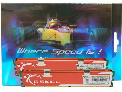 16GB G.Skill DDR2 PC2-6400 MQ Series (6-6-6) Quad Channel kit (4x4GB)