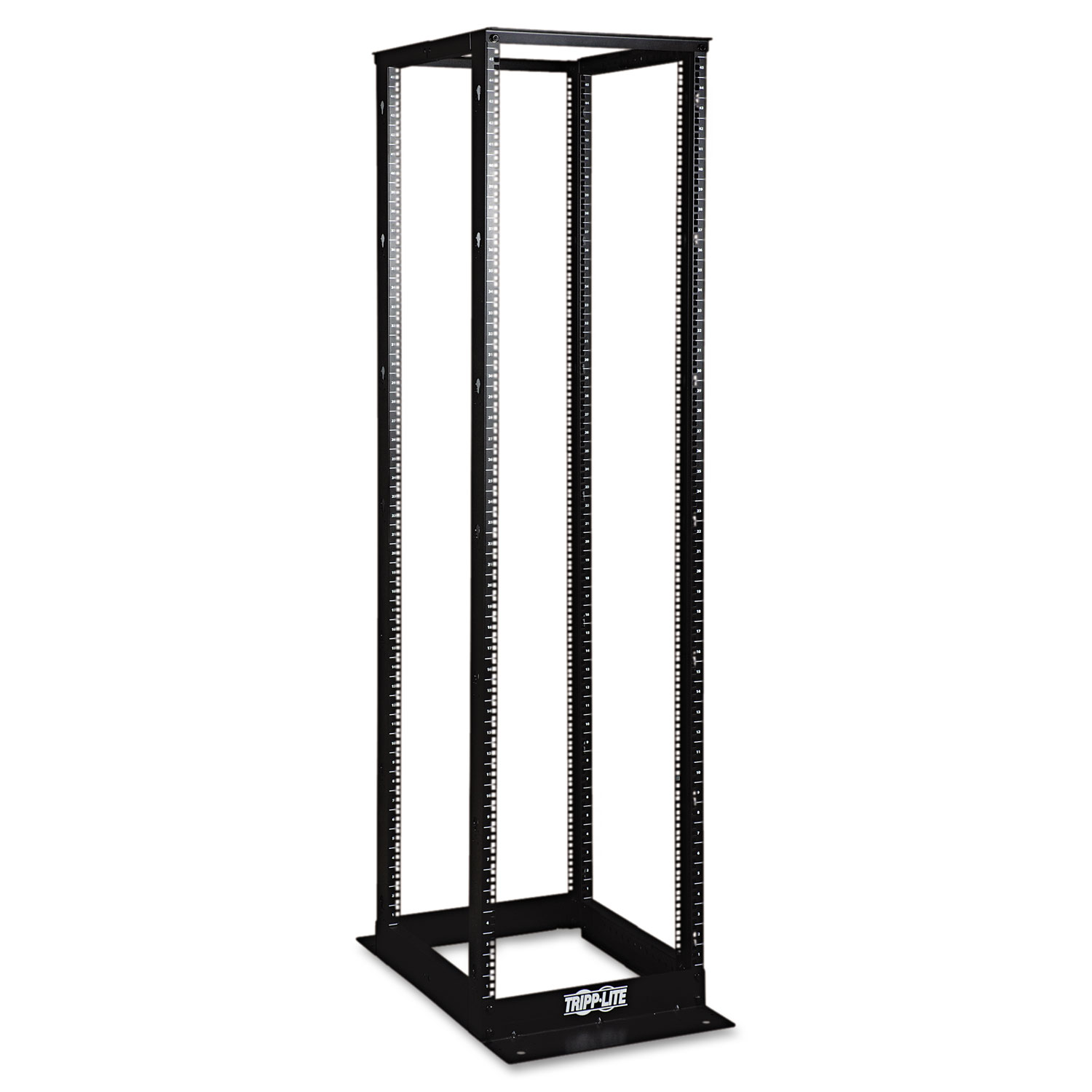 Tripp Lite 45U SmartRack 4 Post Open Frame Rack Black