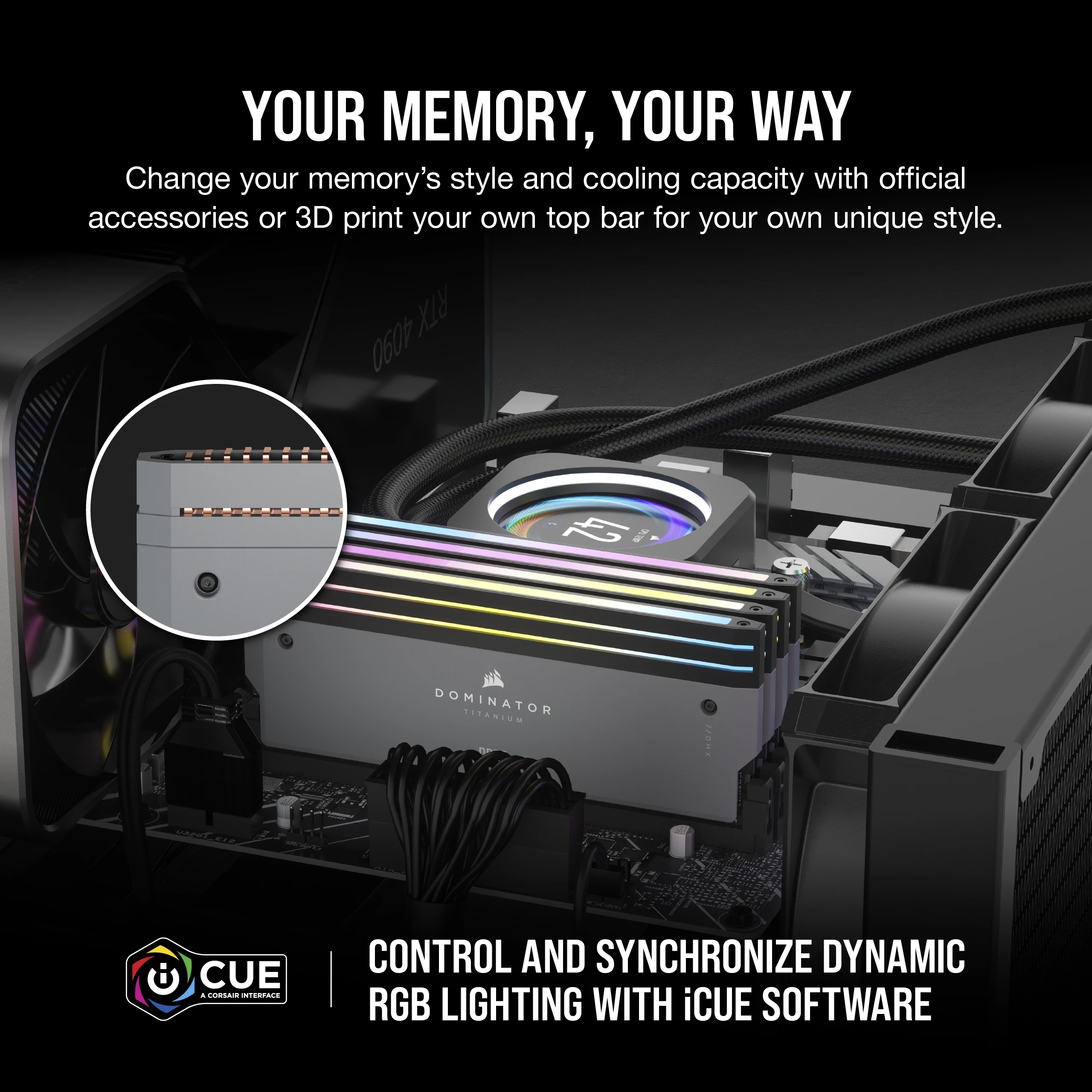 Corsair Dominator Titanium CMP64GX5M2B6000Z30 memory module 64 GB