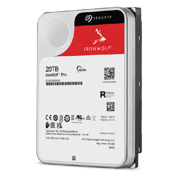 Seagate IronWolf Pro ST20000NE000 internal hard drive 3.5