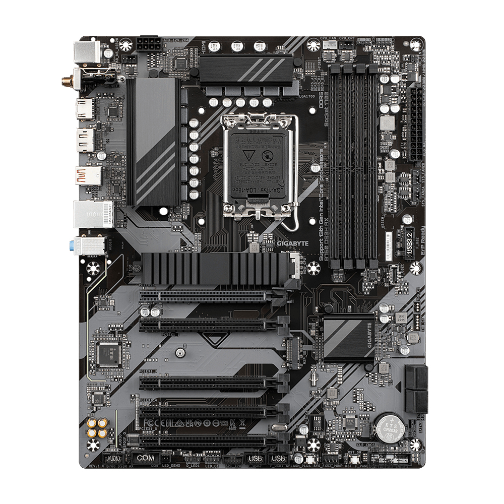 GIGABYTE　B760 DS3H DDR4　LGA1700 Gigabyte B760 DS3H AX motherboard Intel B760 Express LGA 1700 ATX