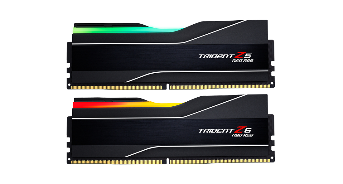 メモリー [#1]G.SKILL TRIDENT Z5 DDR5 6000MHz 32GB G.SKILL Trident Z5 Neo RGB Series DDR5 RAM (AMD Expo) 32GB