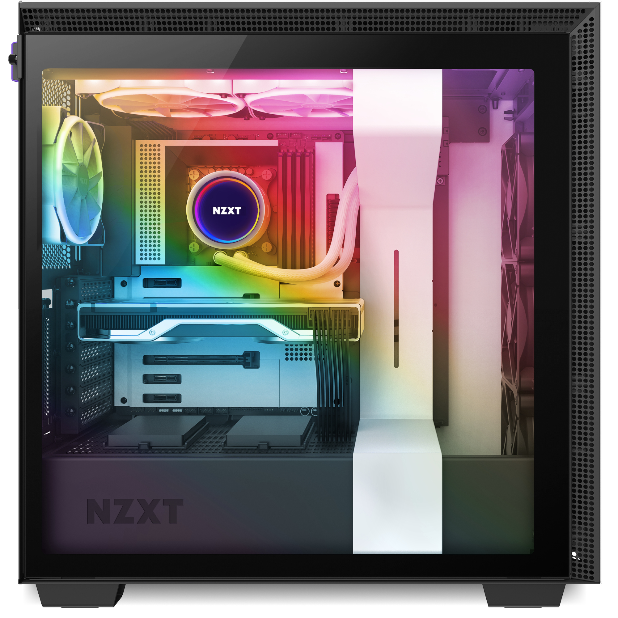 新品未使用　NZXT KRAKEN X63 RGB White 280mm NZXT Kraken X63 RGB Processor All-in-one liquid cooler 14 cm White