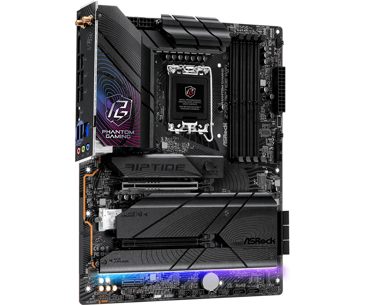 マザーボード ASRock Phantom Gaming Z790 Riptide WiFi Amazon.com: ASRock Z790 Riptide WiFi LGA1700 ATX Motherboard