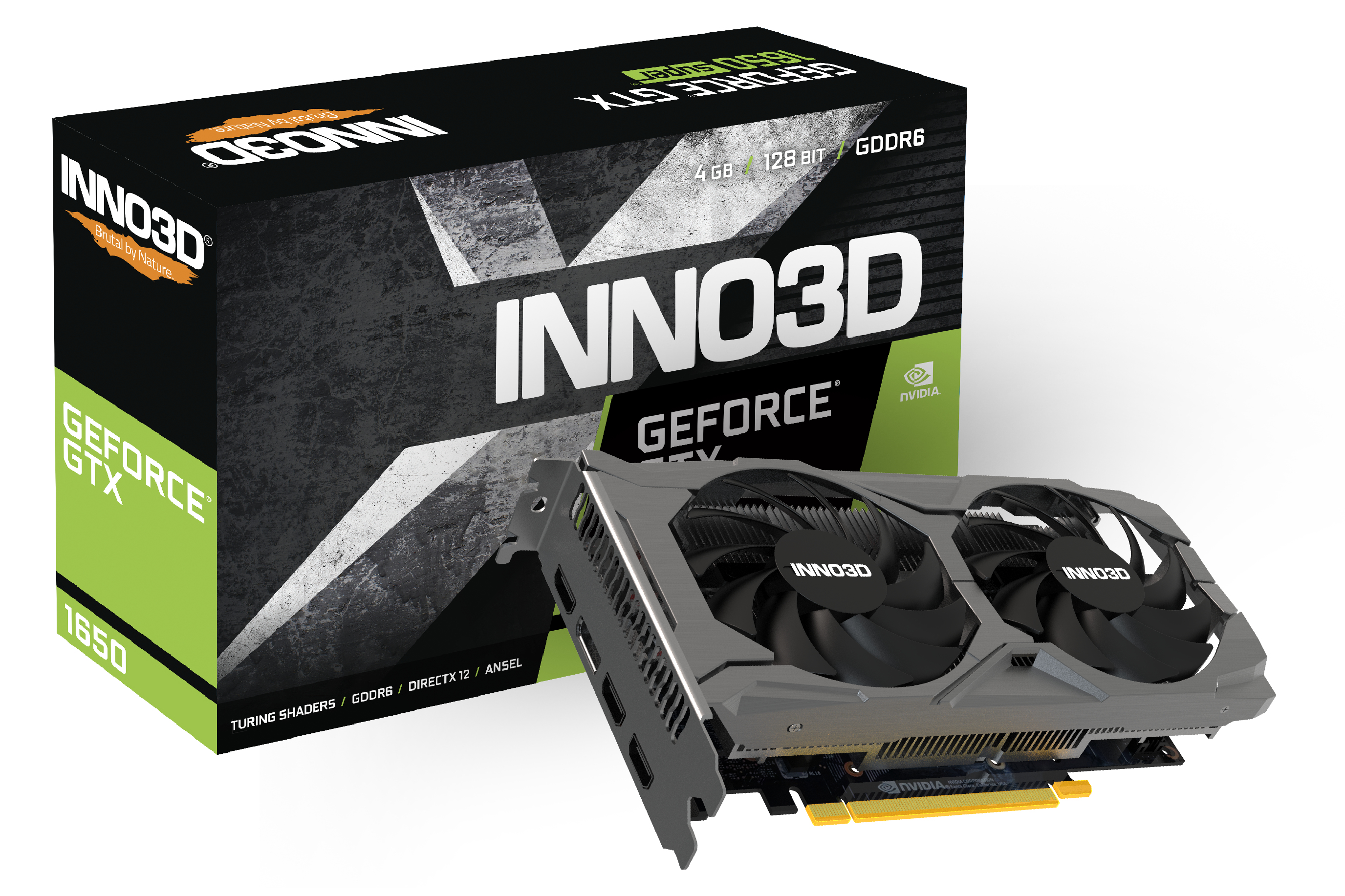 Inno3D GeForce GTX 1650 Twin X2 OC V3 NVIDIA GB GDDR6