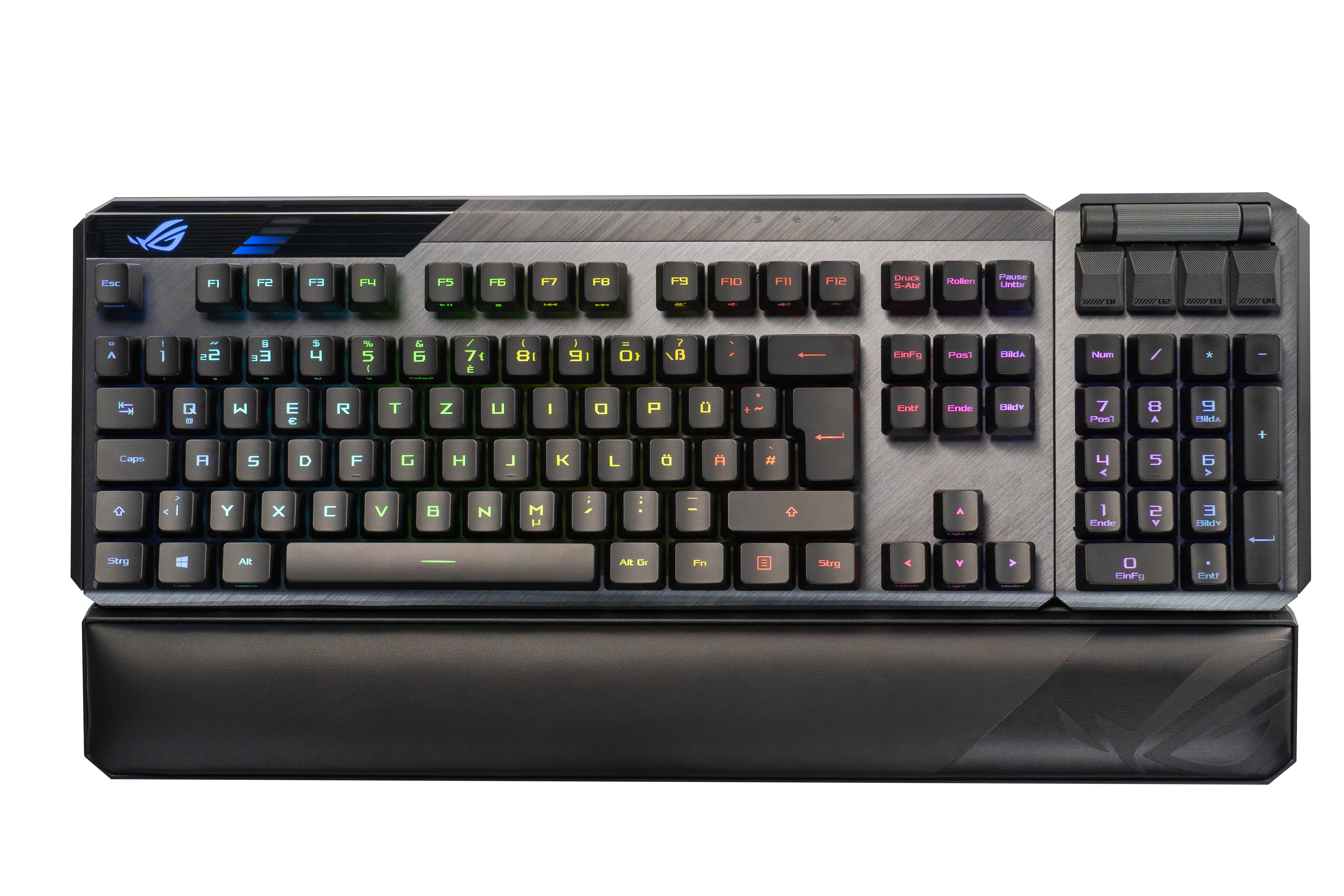 ASUS ROG CLAYMORE II keyboard RF Wireless + USB Black | eBay