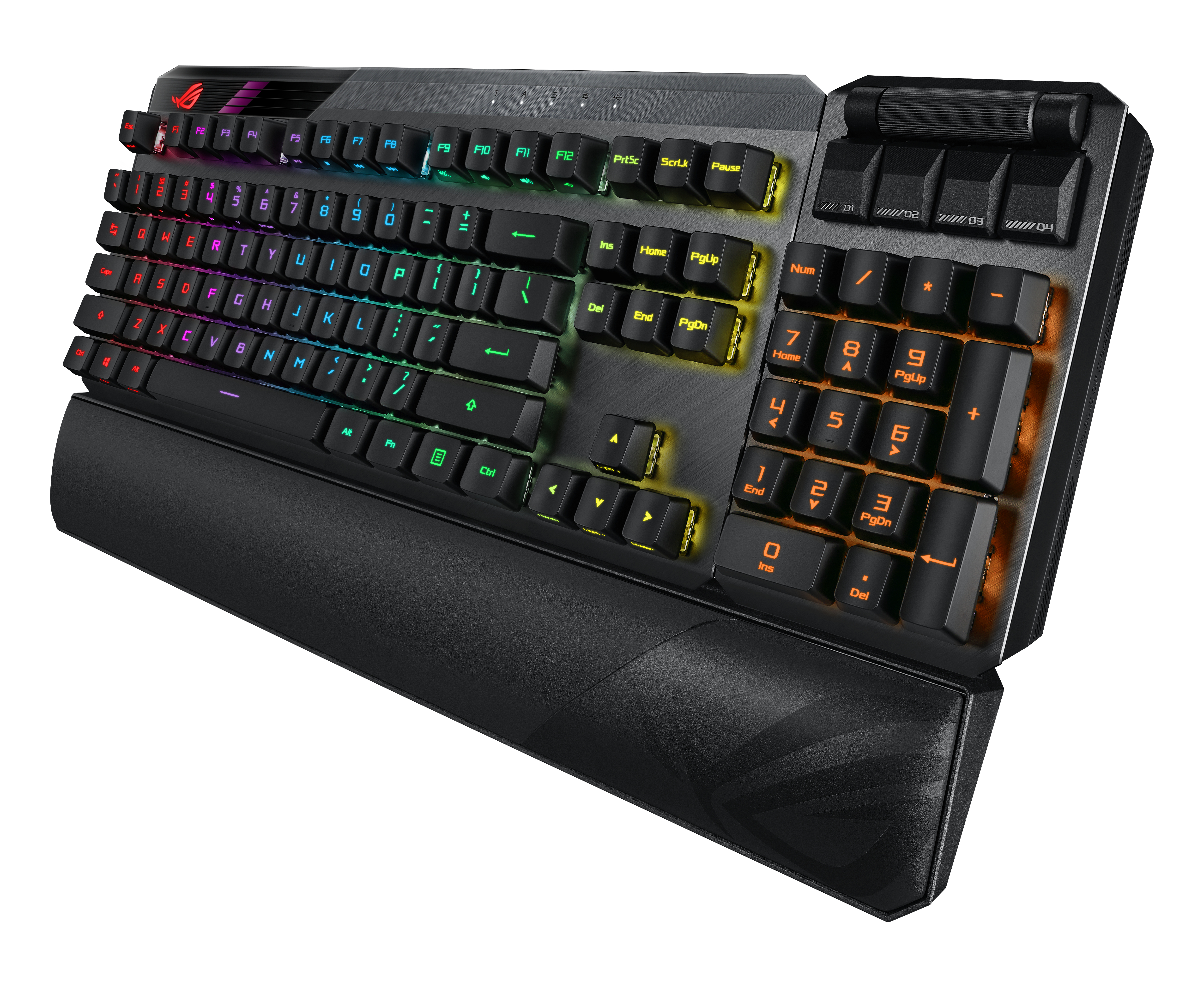 ASUS ROG CLAYMORE II keyboard RF Wireless + USB Black | eBay