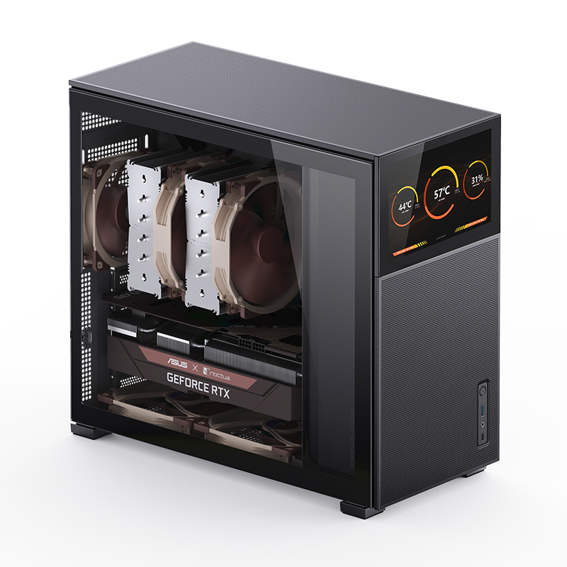 Jonsbo D41 MESH Midi Tower Black