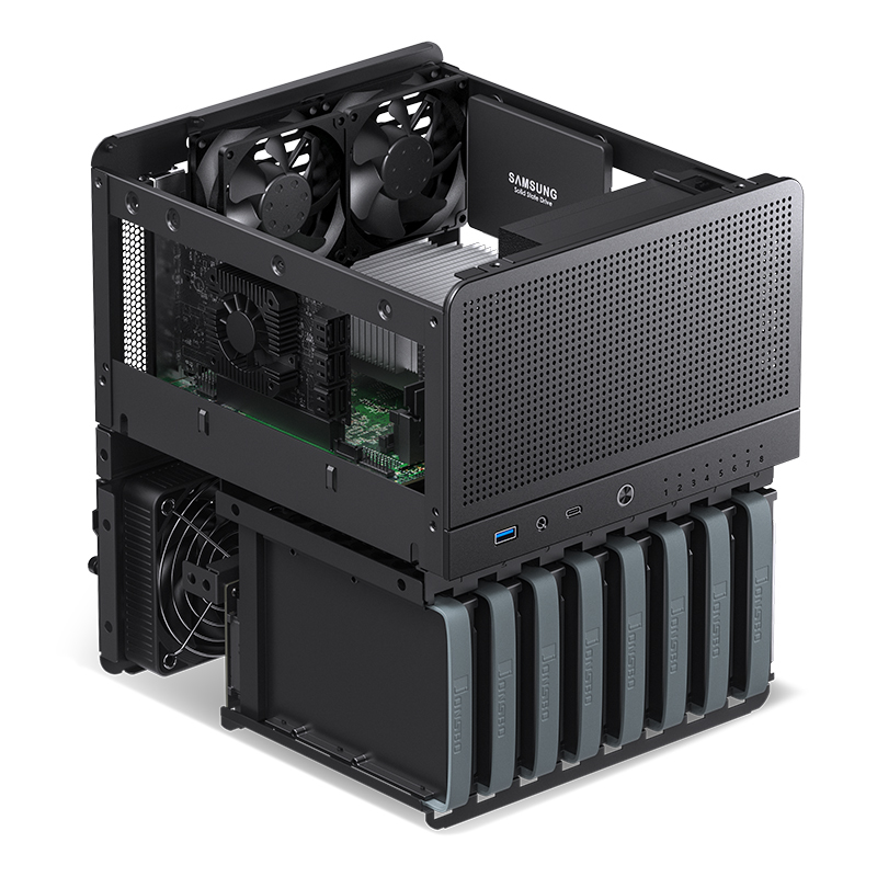 Jonsbo N3 computer case Mini Tower Black