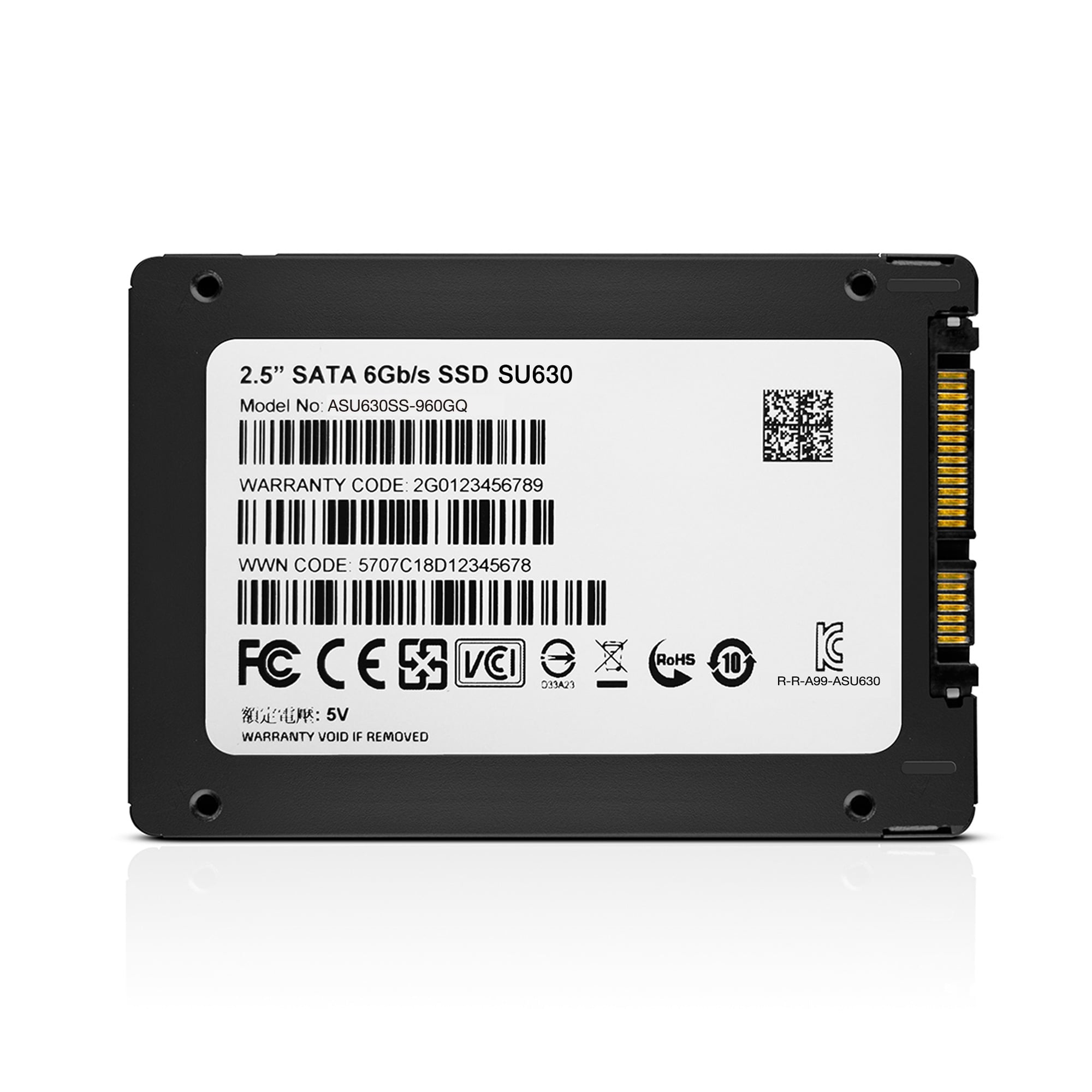 ADATA 480GB 2.5インチ SATA SSD ADATA Ultimate SU630 2.5