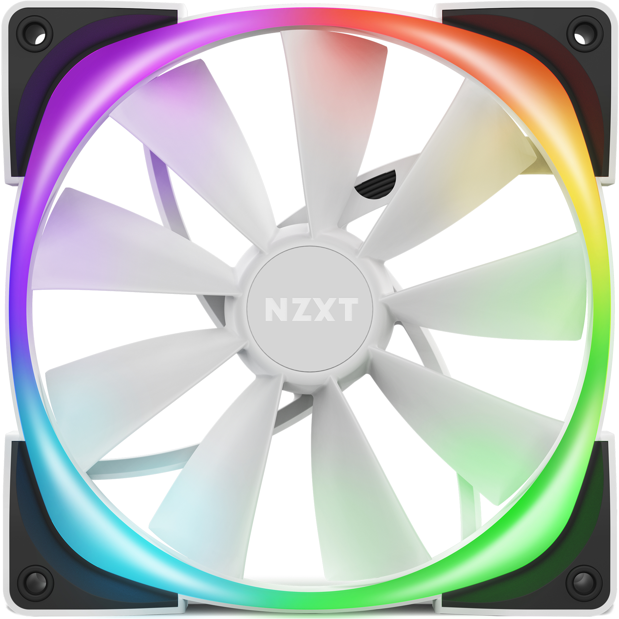 Nzxt Computer Fans NZXT Aer RGB 2 Computer case Fan 14 cm White 1 pc(s)