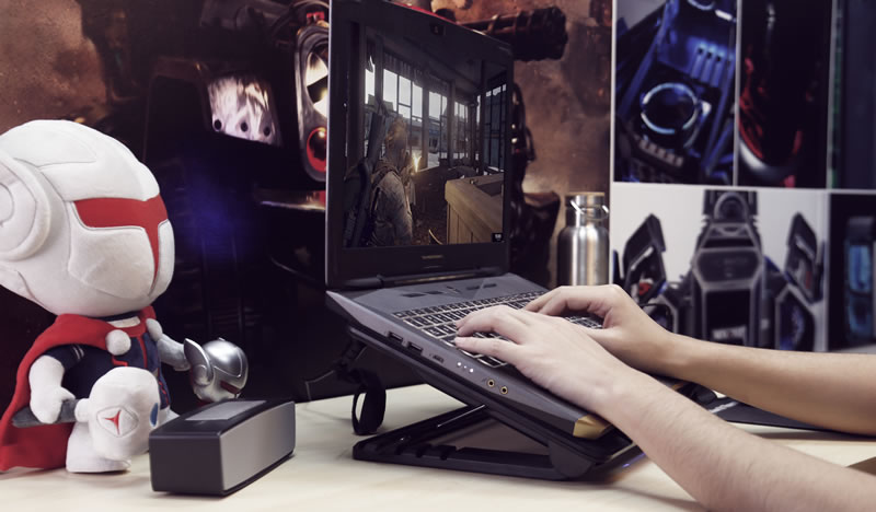 Cooler Master Ergostand IV Laptop stand Black cm (17