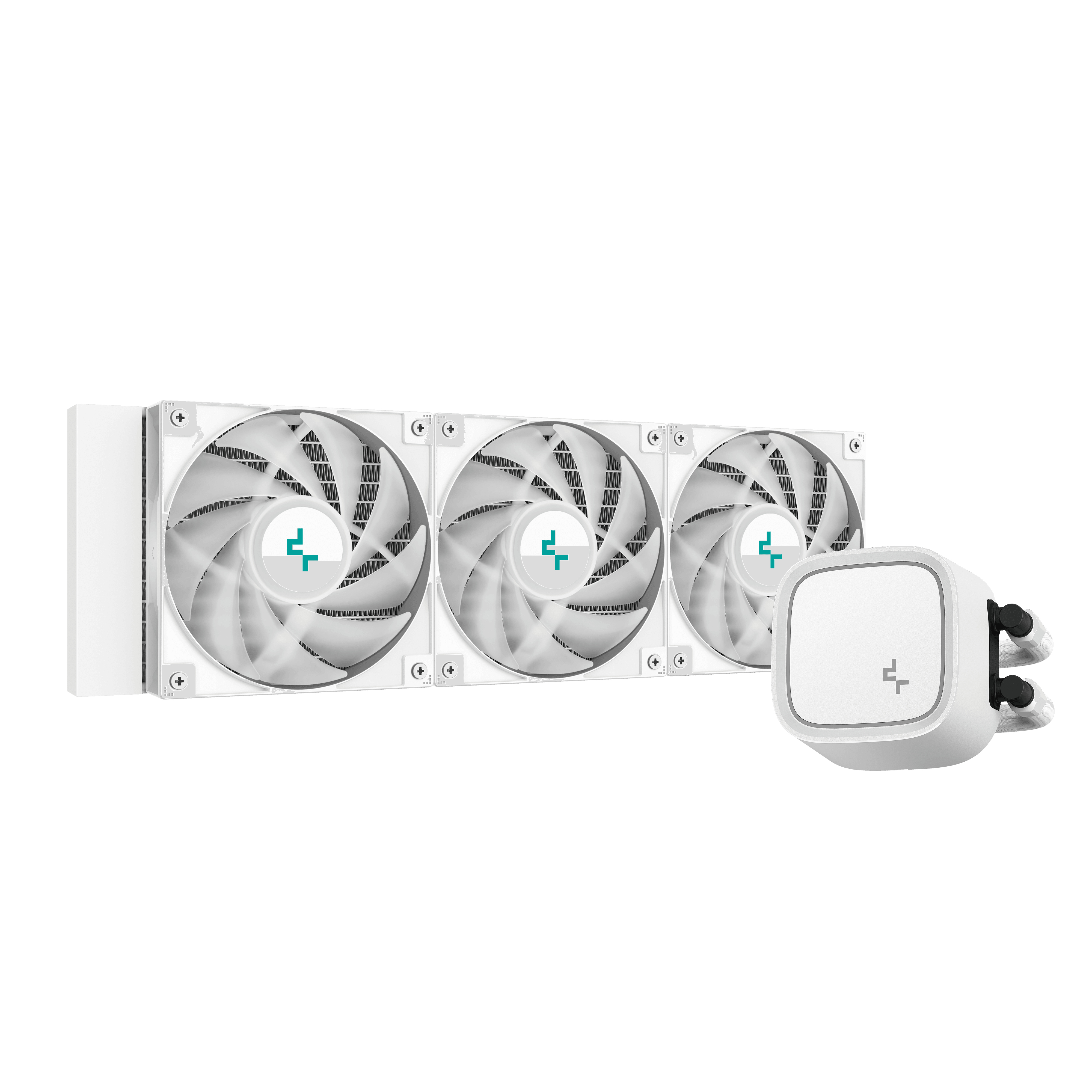 DeepCool LE720 WH Processor All-in-one liquid cooler 12 cm White 1