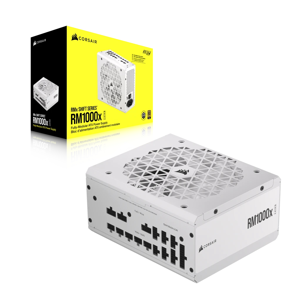 Corsair RM1000x power supply unit 1000 W 24-pin ATX ATX White