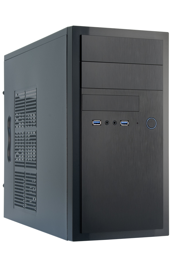 Terminal 1 Computer Case Chieftec HT-01B-OP computer case Mini Tower Black