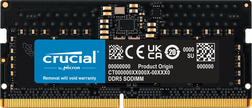 Crucial 8GB (1x8GB) DDR5-5600 CL 46 SO-DIMM RAM Notebook Speicher